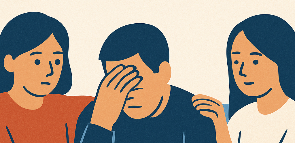 Breve guia sobre stress pós-traumático e famílias. Saiba como lidar com um familiar que sofre de stress de guerra ou trauma psicológico.